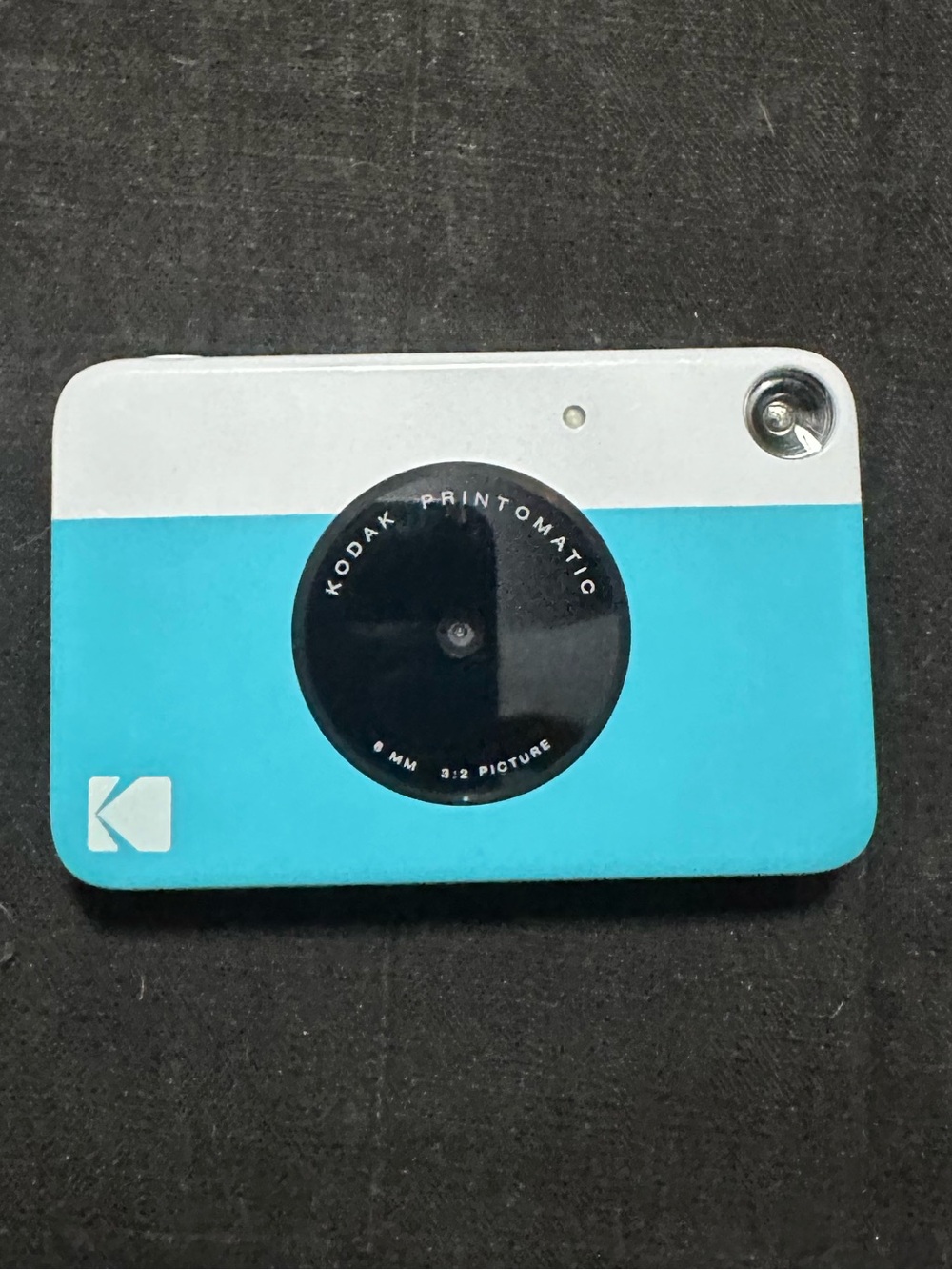 Kodak Blue and White Printomatic Instant Camera